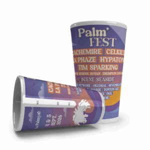 Gobelet Palm'Fest